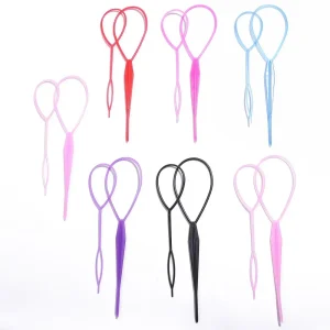 2pcs/4pcs Alati za oblikovanje kose Barrette Disc za zene Djeca trake za glavu Fast Easy Ponytail Creator dodaci za kosu

 – DEČIJI KOMPLETI